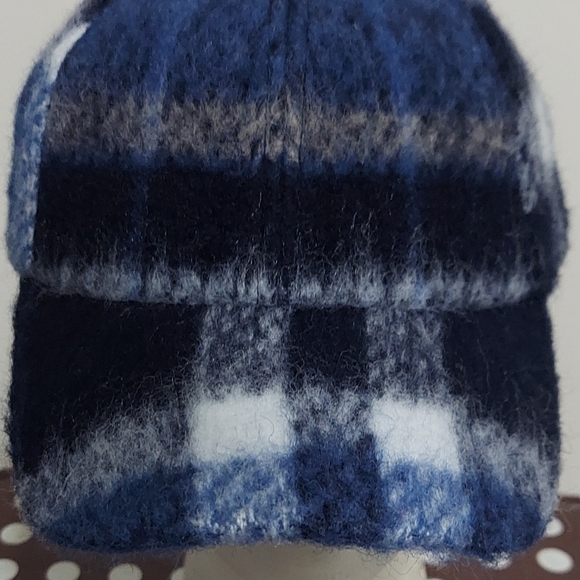 H&M Blue/White/Black wool Hat - Picture 2 of 3